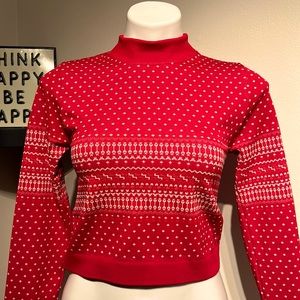NWT Fabletics Holly Seamless Long Sleeve Cropped Top Size M